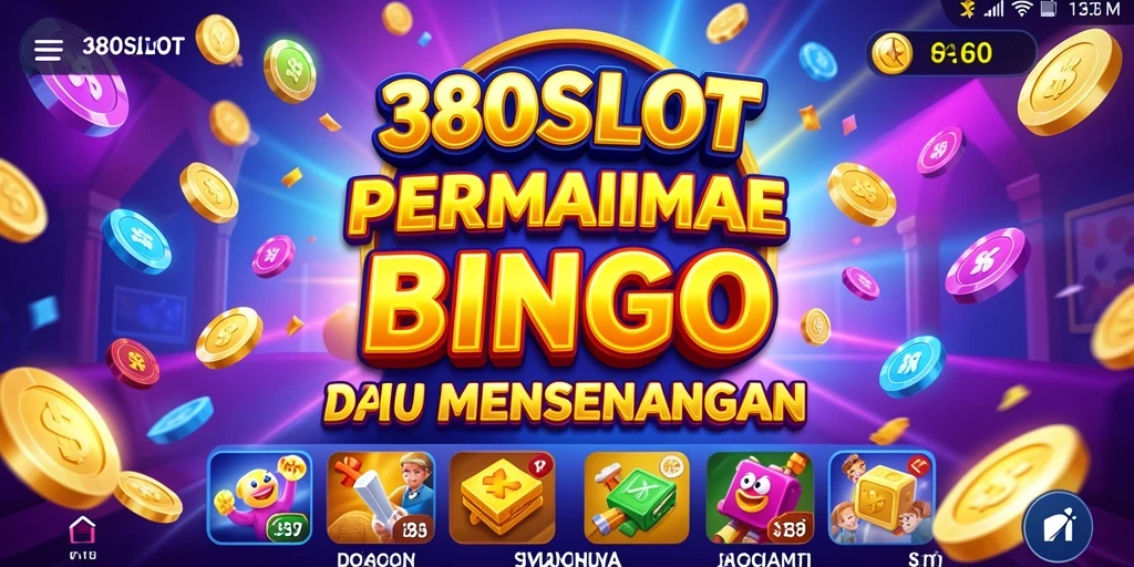 Screenshot gameplay 380SLOT yang menampilkan suasana permainan Bingo.