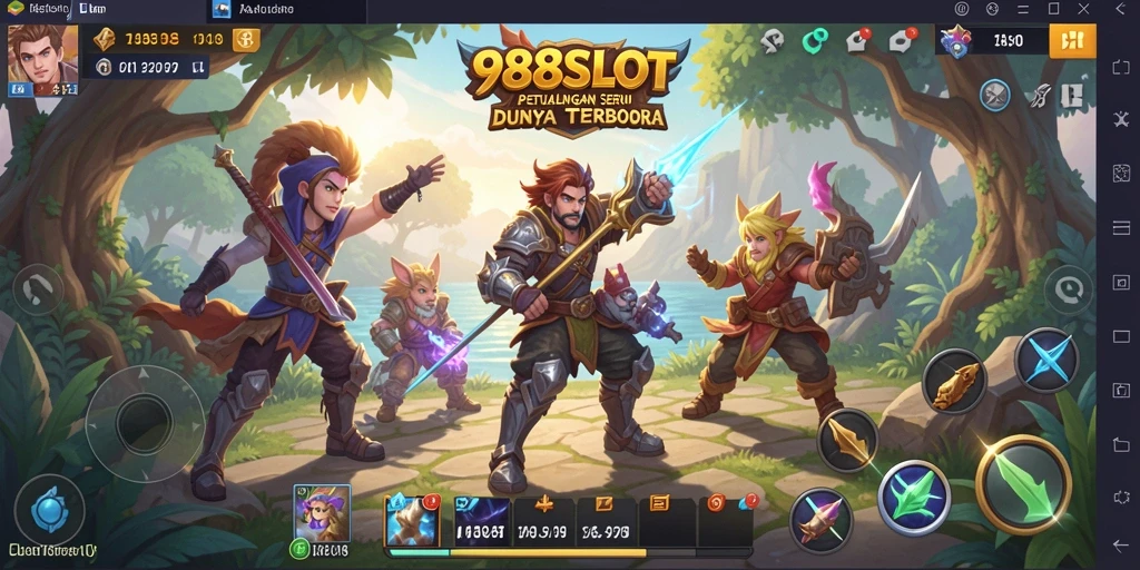 Gameplay 988SLOT yang seru dalam dunia yang terbuka.
