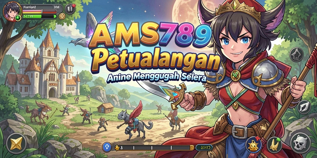 Tampilan menarik dari gameplay dalam AMS789 yang memikat hati para penggemar Anime.