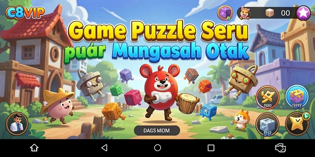 Tampilan gameplay menegangkan dari C8VIP dengan grafik menarik.