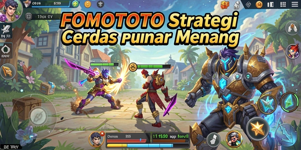 Tampak seru dalam pertempuran strategis FOMOTOTO.