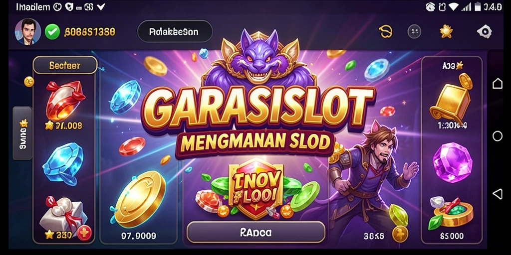 Menampilkan aksi seru dalam permainan slot GARASISLOT.