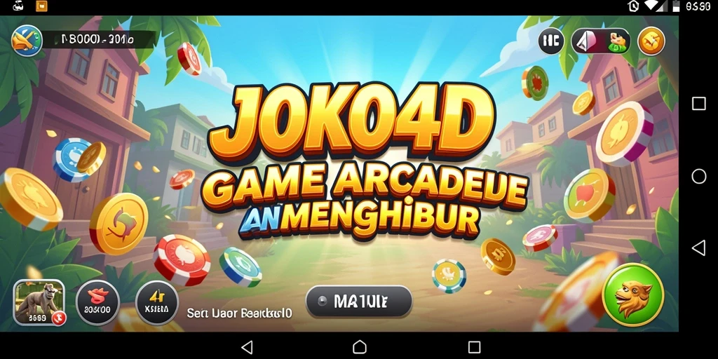 Tampilan gameplay JOKO4D yang penuh warna dan seru.
