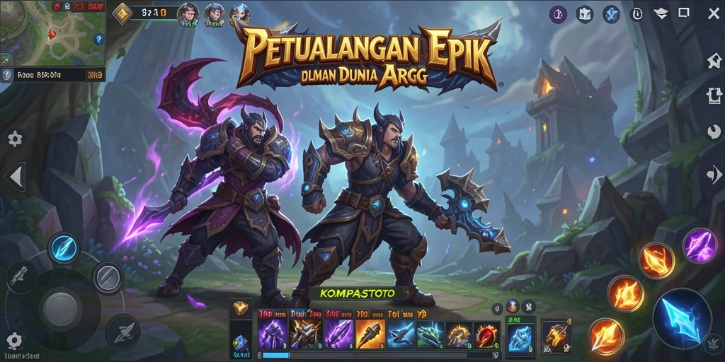 Screenshot gameplay KOMPASTOTO yang menarik dan mengasyikkan.