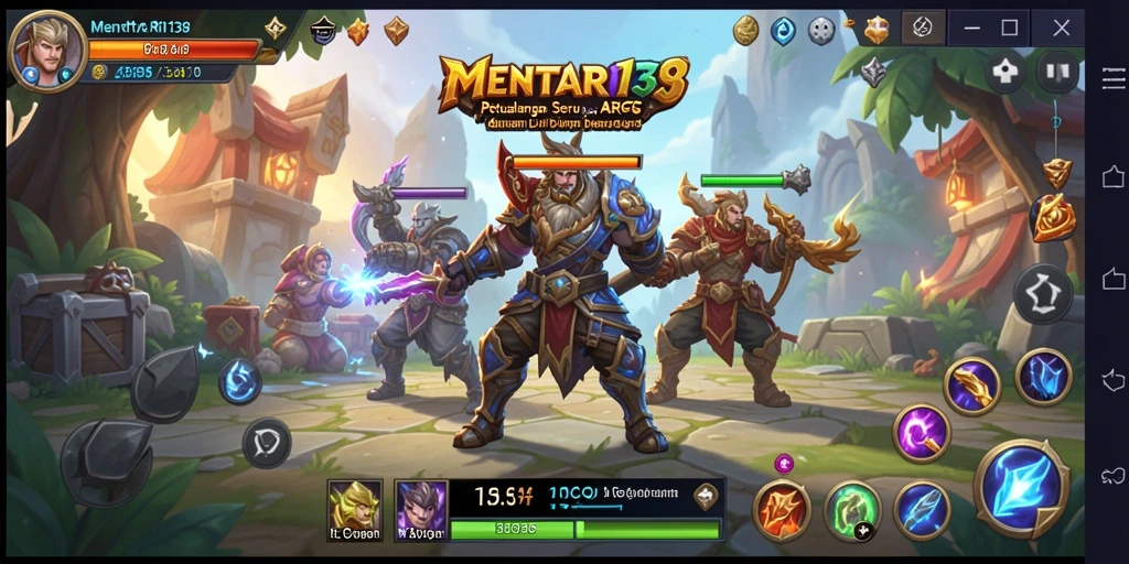Tampilan action seru dari MENTARI138 dengan grafis ARPG yang menawan.