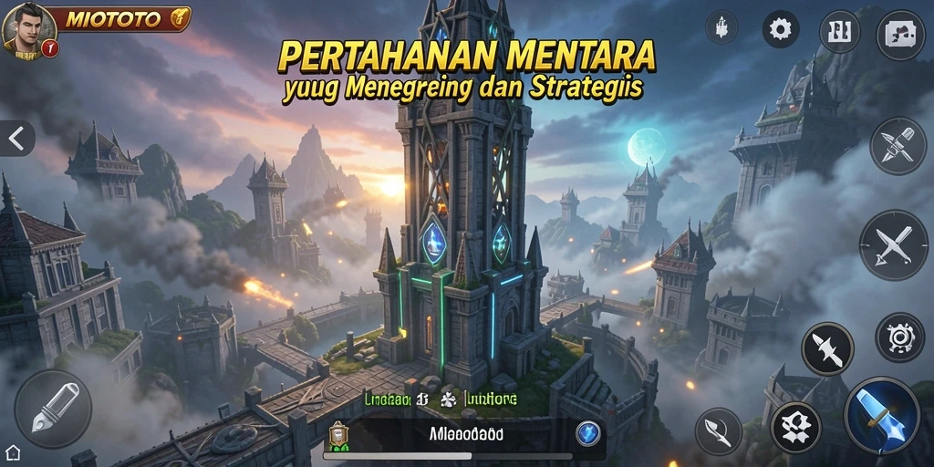 Tampilan gameplay MIOTOTO yang dinamis dan menegangkan.