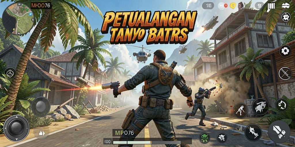 Tangkapan layar dari gameplay MPO76 yang memukau dan penuh aksi.