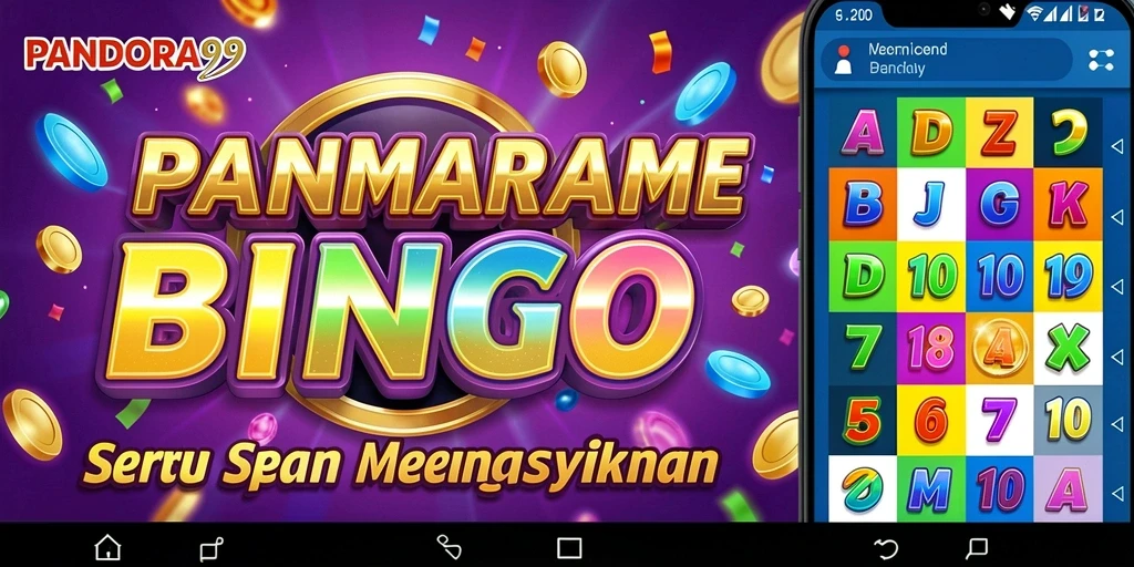 Tampilan gameplay seru PANDORA99 dalam permainan Bingo.