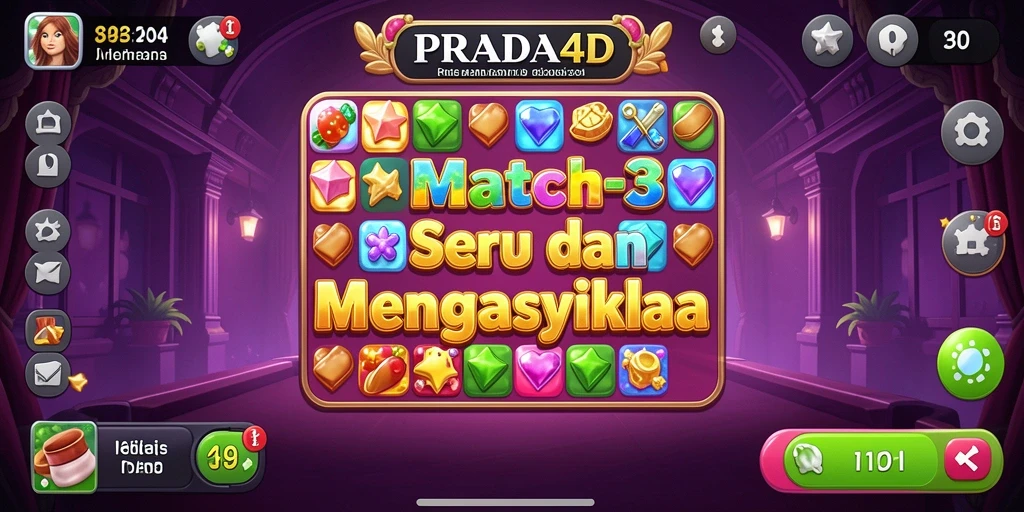 Tampilan gameplay <strong>PRADA4D</strong> yang menarik dan penuh warna.