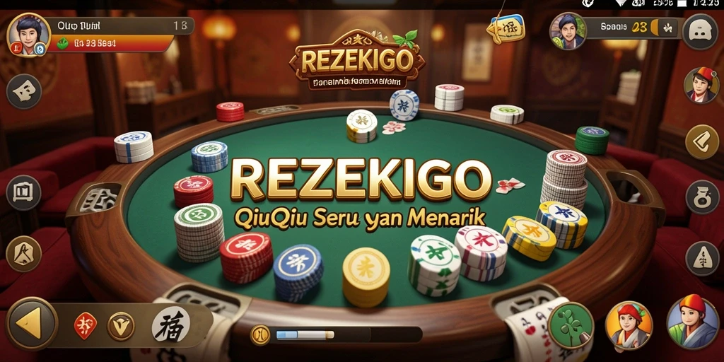 Screenshot gameplay seru dari REZEKIGO QiuQiu.