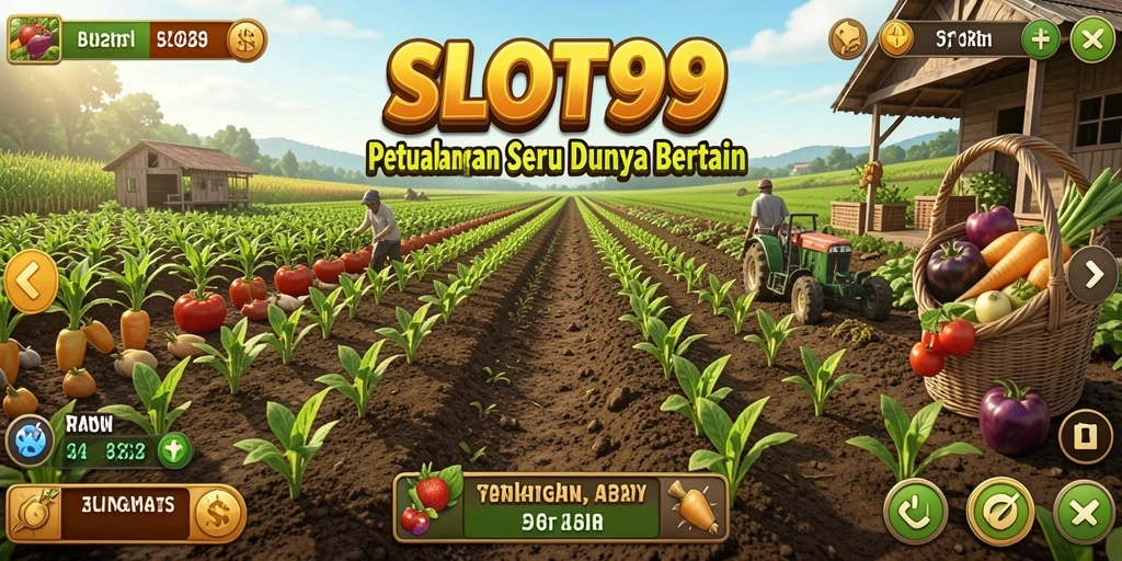 Gameplay menarik dalam pertanian dengan berbagai aktivitas.