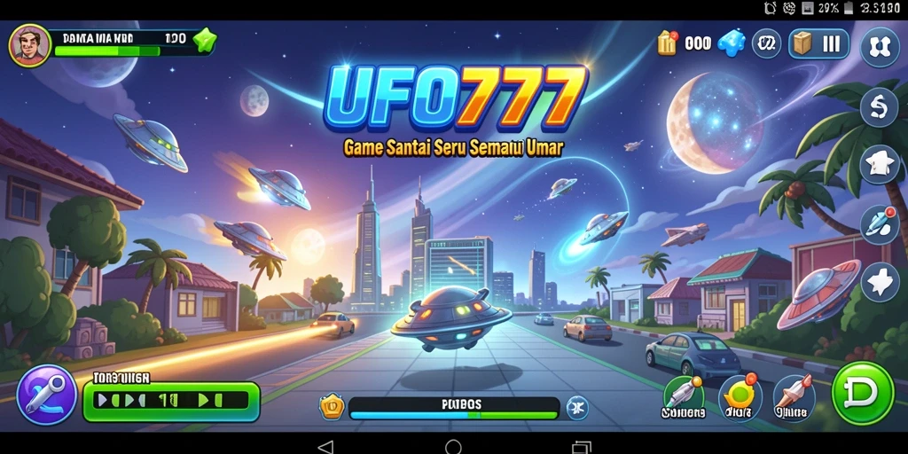 Tampilan gameplay <strong>UFO777</strong> yang menarik dan interaktif.